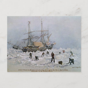 Incidenten op een handelsreis: HMS-terreur Briefkaart