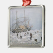 Incidenten op een handelsreis: HMS Terror Metalen Ornament (Links)