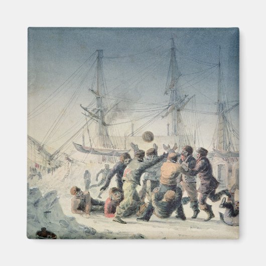 Incidenten op een handelsreis magneet (Voorkant)