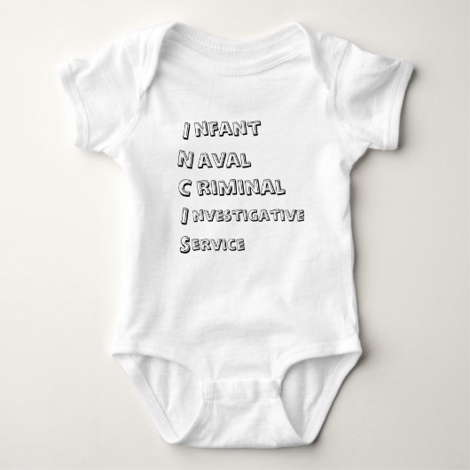 INCIS baby shirt (Voorkant)