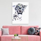 Incisor Snarl Canvas Afdruk (Insitu (Woonkamer))