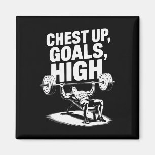 Incline Bench Press Bodybuilding Fitness Workout G Magneet