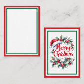 Include A Personal Note with your Christmas Gift Notitiekaartje (Voorkant / Achterkant)