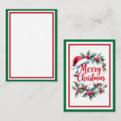 Include A Personal Note with your Christmas Gift Notitiekaartje (Voorkant / Achterkant)