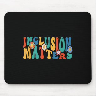 Inclusie een speciaal onderwijs Autisme Awareness Muismat
