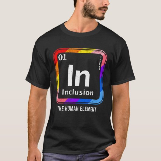 Inclusie Het menselijke element Solidariteit Diver T-shirt (Voorkant)