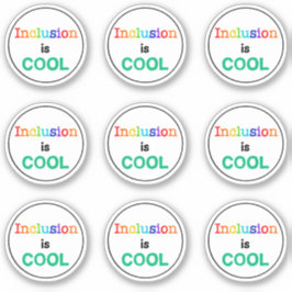 Inclusie is COOL Neurodiversity Awareness Pack Sticker