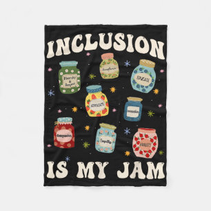 Inclusie Is Mijn Ding Sped Leraar Speciaal Onderwi Fleece Deken
