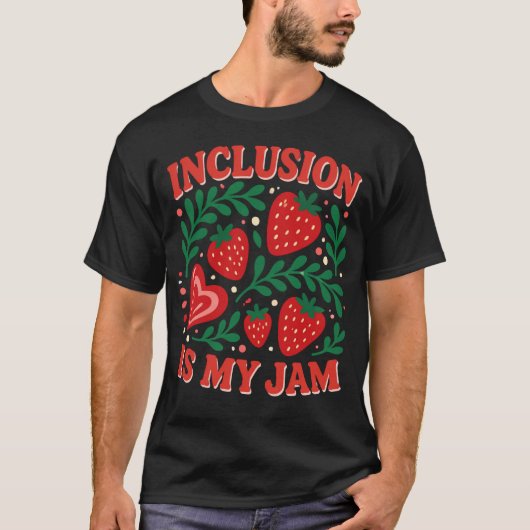Inclusie is mijn ding T-shirt (Voorkant)