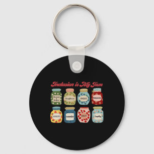 Inclusie is mijn JAM Special Education Teacher Aut Sleutelhanger