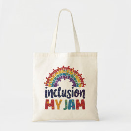 Inclusie is mijn jam tote bag