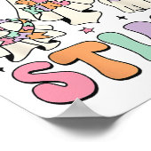 Inclusie is niet eng grappig Halloween outfit kost Poster (Hoek)