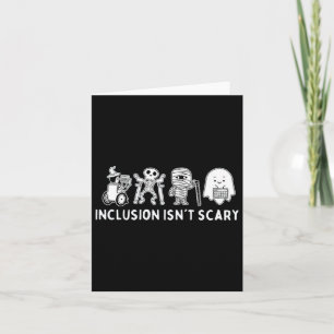 Inclusie is niet eng Onderwijzer Skelet Geest Scha Kaart