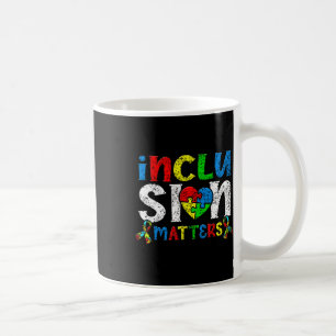 Inclusie Problemen Autisten Autistische ondersteun Koffiemok