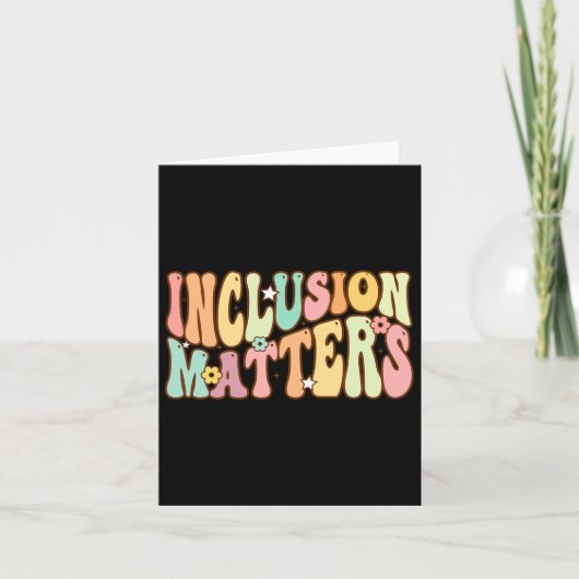 Inclusie Problemen Speciaal Onderwijs Autisme Bewu Kaart (Voorkant)