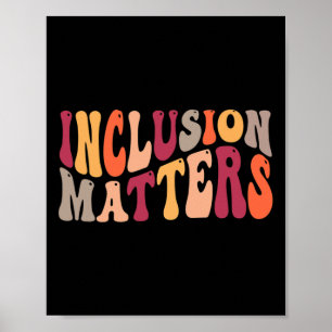Inclusie Problemen Speciaal Onderwijs Autisme Bewu Poster
