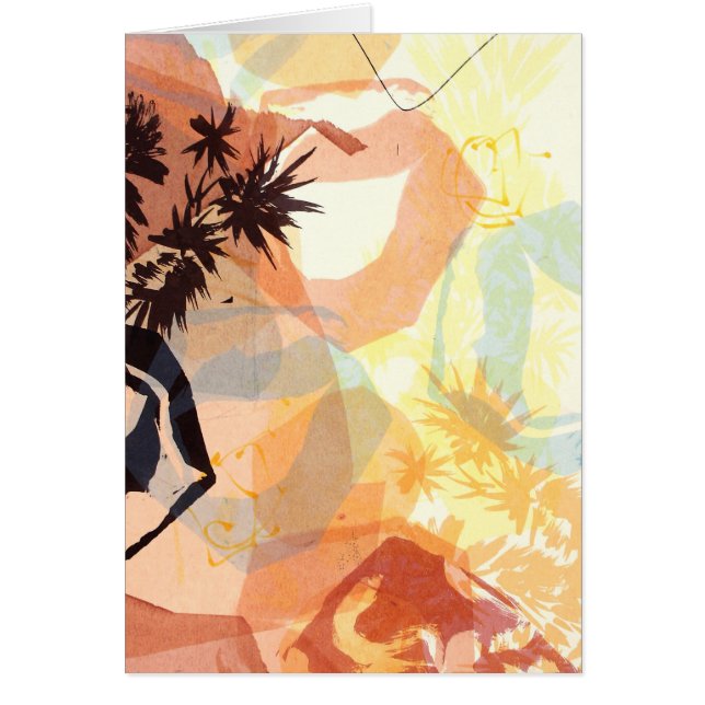 Inclusief Abstracte Rocks Shapes Art (Voorkant)