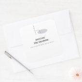 Inclusief de Schaduw — Integrale Sticker (Envelop)