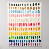 Inclusief geprikte Waterverf Poster voor speciale  (Voorkant)