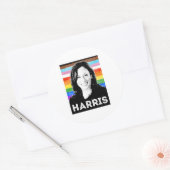 Inclusief Harris Pride-Poster Ronde Sticker (Envelop)