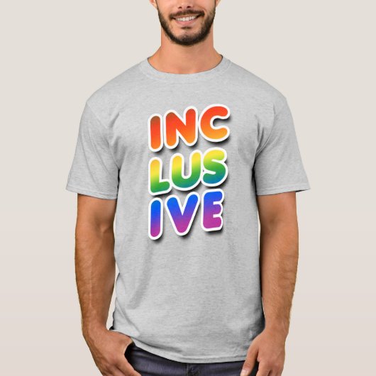 INCLUSIEF T-SHIRT (Voorkant)