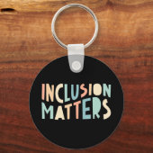 Inclusiekwesties, Shirt speciaal onderwijs, Mindfu Sleutelhanger (Voorkant)