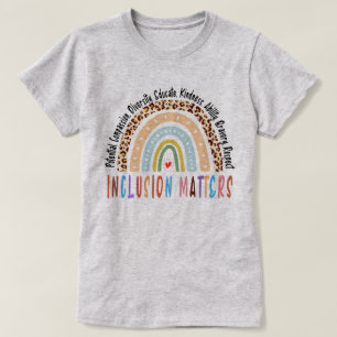 Inclusiekwesties, speciaal onderwijs, autisme T-Sh T-shirt