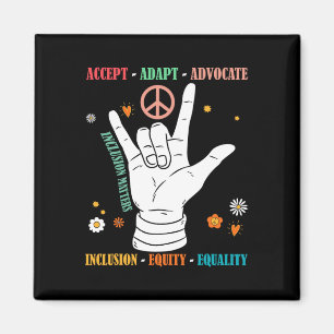 Inclusieproblemen Autisme Bewustzijn Leraar Inspir Magneet