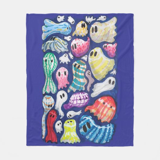 Inclusieve geesten fleece deken (Voorkant)