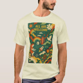 Inclusieve gemeenschapskunst t-shirt (Voorkant)