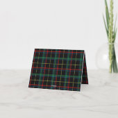 Inclusieve Holiday Plaid Kaart (Achterkant)