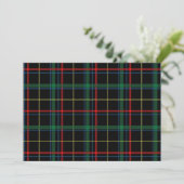 Inclusieve Holiday Plaid Kaart (Staand voorkant)