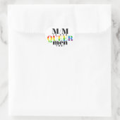 Inclusieve M/M hart Stickers (Tas)