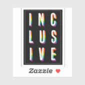 INCLUSIEVE STICKER (Vel)