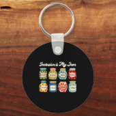 Inclusion Is My Jam Shirt Diversity Equality Aware Sleutelhanger (Voorkant)