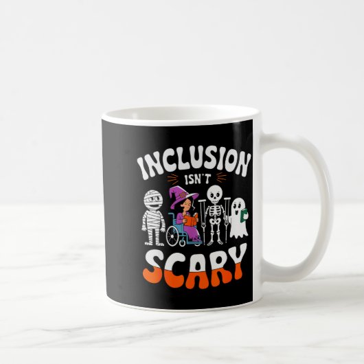 Inclusion Isn't Y Sped Halloween Special Education Koffiemok (Rechts)