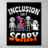 Inclusion Isn't Y Sped Halloween Special Education Poster (Voorkant)