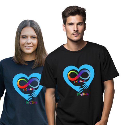 Inclusion Matters - Autisme bewustzijn T-shirt