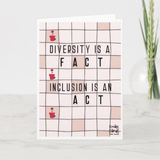 Inclusion Matters - Diversity Kaart (Voorkant)