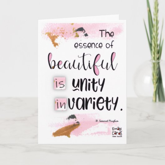 Inclusion Matters - Quote Kaart (Voorkant)