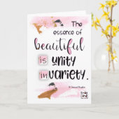 Inclusion Matters - Quote Kaart (Gele Bloem)