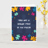 Inclusion Matters - You are Unique Kaart (Gele Bloem)