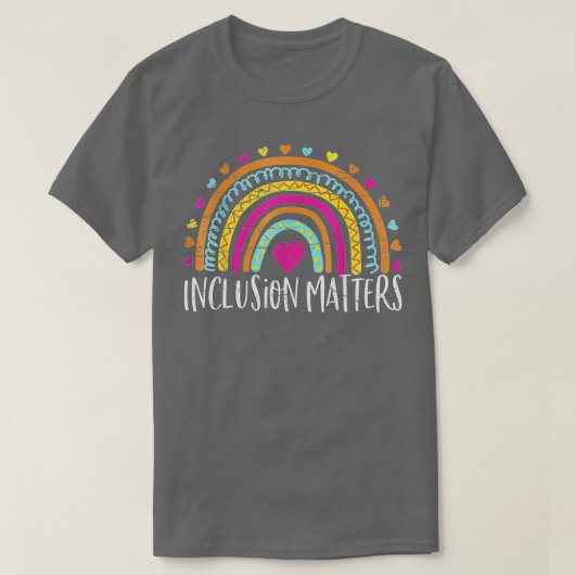 Inclusion Matterss Special Education Autism Awaren T-shirt (Design voorkant)