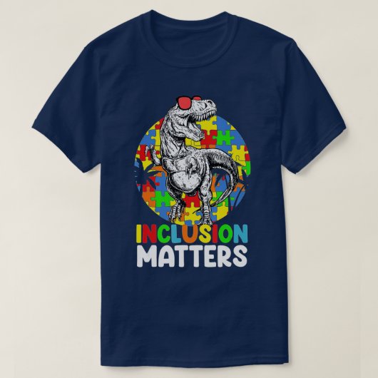 Inclusion Matterss Special Education Autism Awaren T-shirt (Design voorkant)