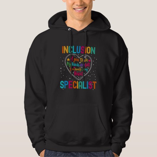 Inclusion Specialist Appreciation Week Back to Sch Hoodie (Voorkant)