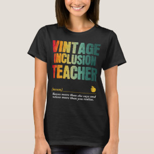 Inclusion Teacher Appreciation Week Terug naar sch T-shirt