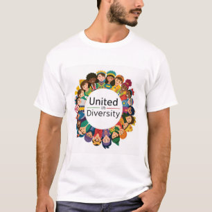 Inclusive Unity T-shirt   Verenigd in verscheidenh