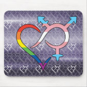 Inclusiviteit en liefde muismat (Voorkant)