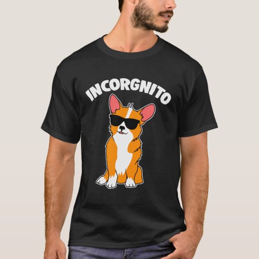 Incognito Corgi T-shirt (Voorkant)