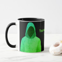 Incognito Cyber Hacker Computer Crime - eigen slog Mok